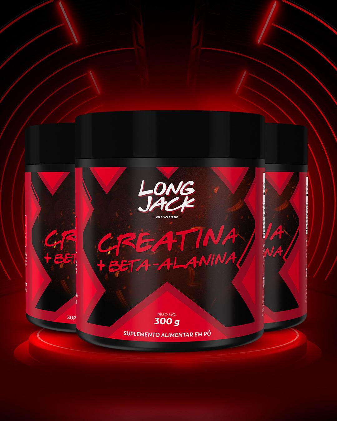 Creatina + Beta-alanina Long Jack | 300g