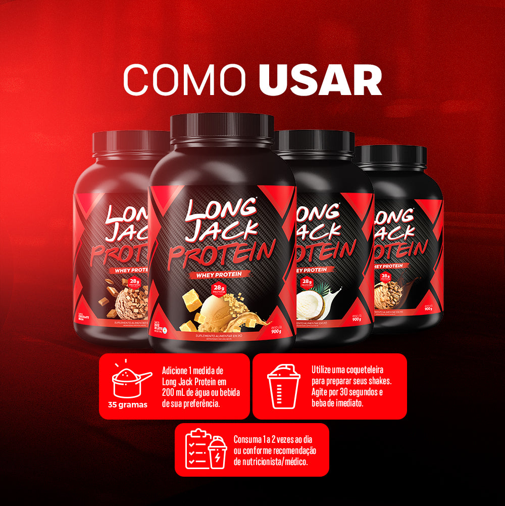 Long Jack Cápsulas + Proteína