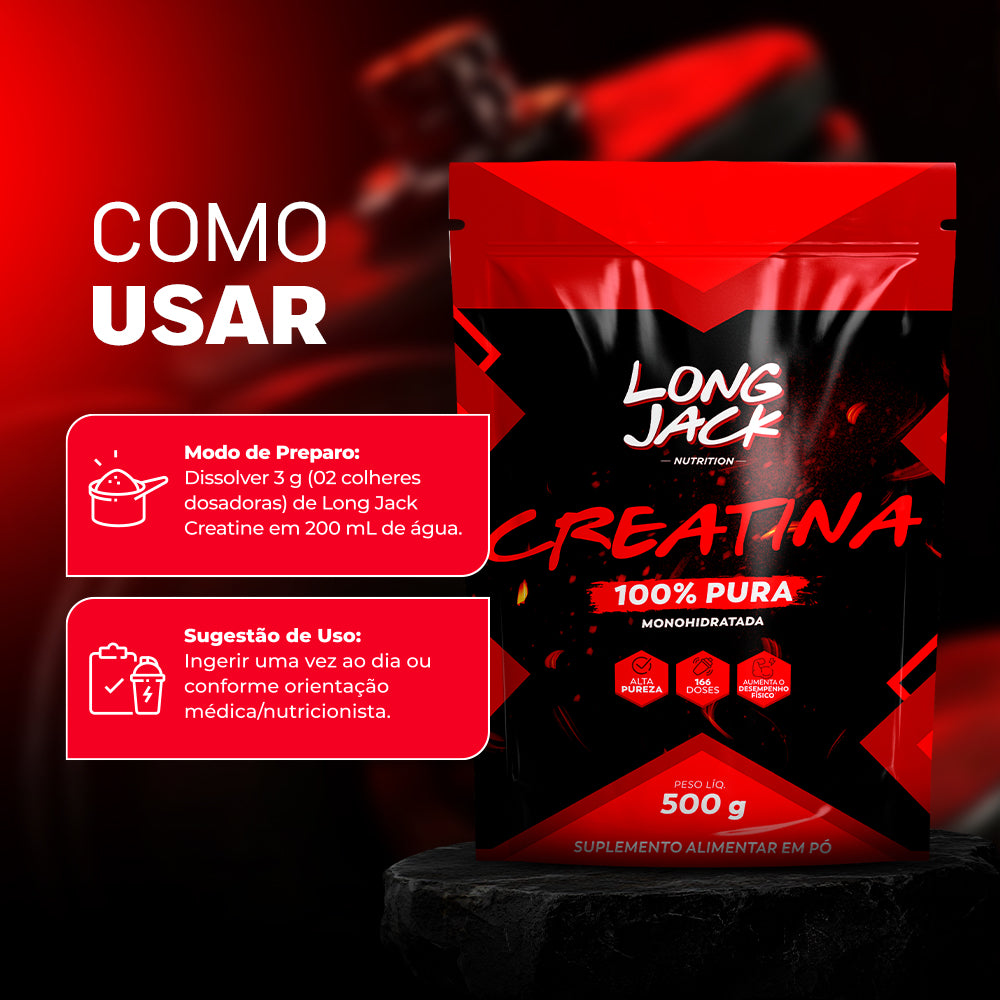 Creatina Monohidratada 100% Pura | 500g