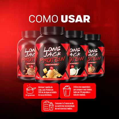 Long Jack Cápsulas + Proteína
