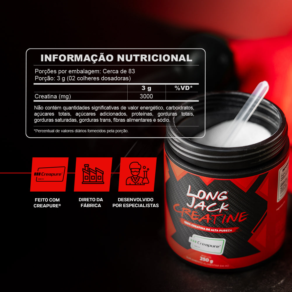 Long Jack Cápsulas + Creatina CreaPure