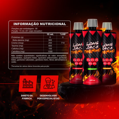 Long Jack Cápsulas + Termogênico Thermo
